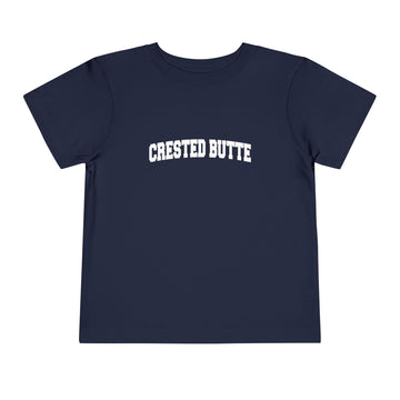 Buy navy Crested Butte, Colorado Toddler Graphic Tee - Kids Crested Butte Vacation T-Shirt
