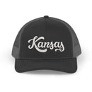 Kansas Snapback Trucker Cap - Embroidered Kansas Hat-1