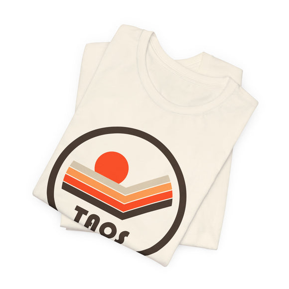 Taos, New Mexico T-Shirt - Sunset Mountain Graphic Tee