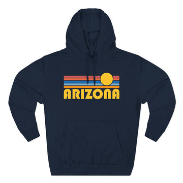 Arizona Hoodie - Retro Sun Unisex Sweatshirt