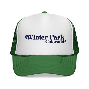 Winter Park, Colorado Retro Trucker Hat - 0