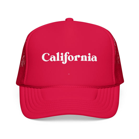 California Trucker Hat - Foam California Cap