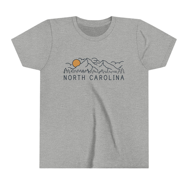 North Carolina Youth T-Shirt - Unisex Kids North Carolina Shirt