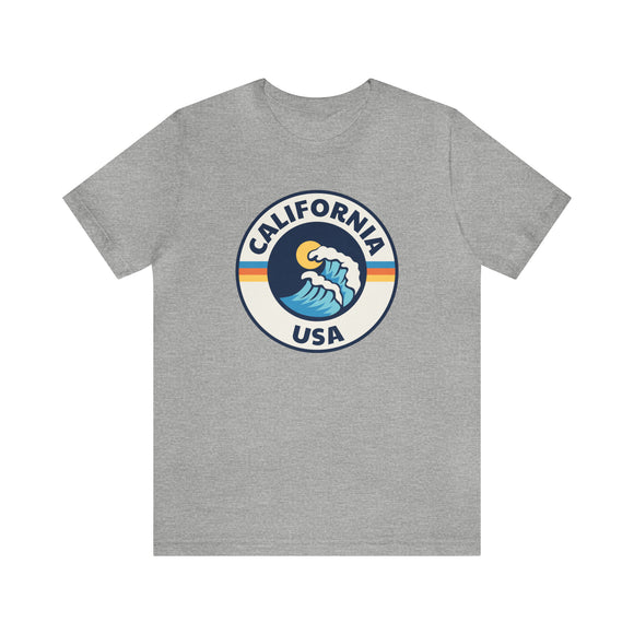 California T-Shirt - Retro Unisex California Shirt