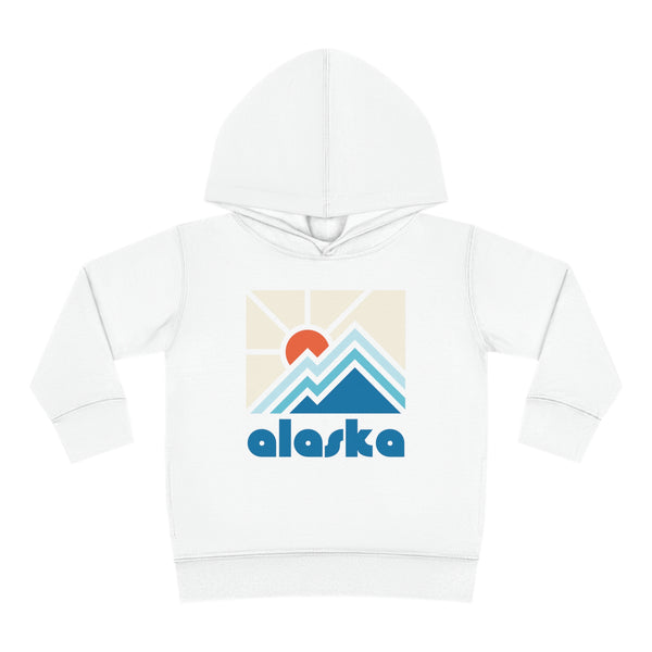 Alaska Toddler Hoodie - Minimal Style Unisex Alaska Toddler Sweatshirt