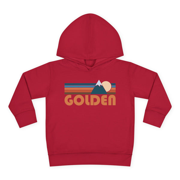 Golden, Colorado Toddler Hoodie - Unisex Golden Toddler Sweatshirt