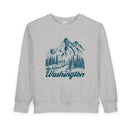 Washington Toddler Sweatshirt - Washington Toddler Crewneck Sweatshirt-2