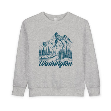 Washington Toddler Sweatshirt - Washington Toddler Crewneck Sweatshirt - 0