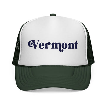 Buy dark-green Vermont Retro Trucker Hat