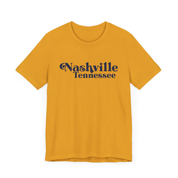 Nashville, Tennessee Graphic Tee, Casual T-Shirt, Vintage Style Shirt