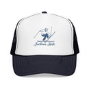Kids Jackson Hole, Wyoming Snow Ski Trucker Hat - Youth Cap