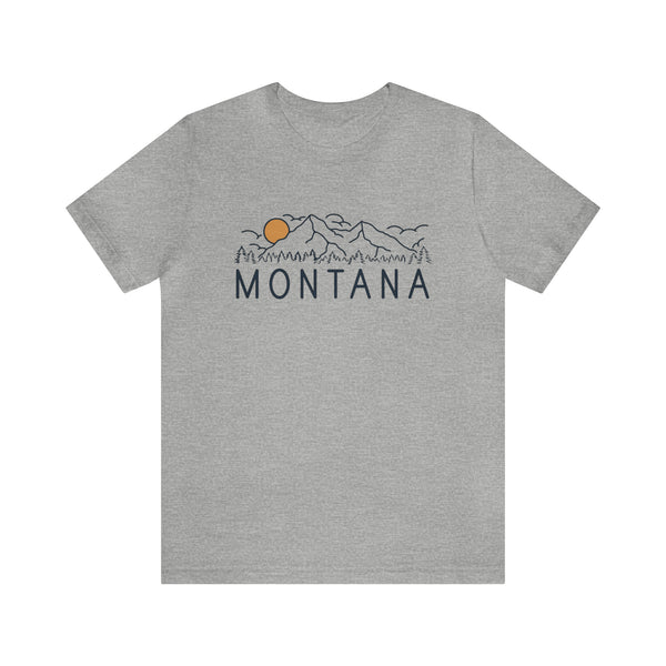 Montana T-Shirt - Retro Unisex Montana Shirt