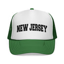 New Jersey Retro Collegiate Style Trucker Hat-3