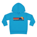 Jackson Hole, Wyoming Toddler Hoodie - Unisex Mountain Jackson Hole Pullover Sweatshirt, Kids Hooded Jumper, Wyoming Souvenir-3