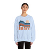 Banff, Canada Sweatshirt Retro Mountains, Banff Unisex Graphic Crewneck