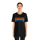 Crested Butte, Colorado Shirt - Mountain Sunset Unisex Crested Butte T-Shirt-34
