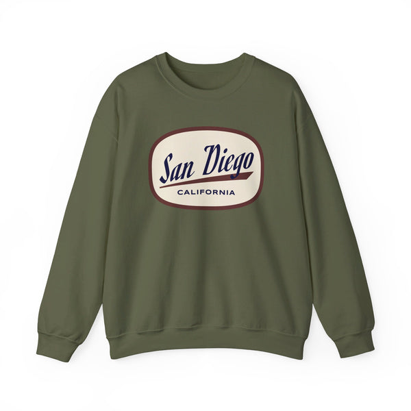 San Diego, California Sweatshirt - Unisex Retro Crewneck San Diego Sweatshirt