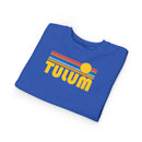 Tulum, Mexico Toddler Sweatshirt - Retro Sun Tulum Toddler Crewneck Sweatshirt-10