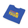 Tulum, Mexico Toddler Sweatshirt - Retro Sun Tulum Toddler Crewneck Sweatshirt