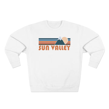 Buy white Premium Sun Valley, Idaho Retro Mountain Graphic Sweatshirt