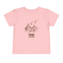 Taos, New Mexico Toddler T-Shirt — Vintage Gondola Ski Mountain Tee-4