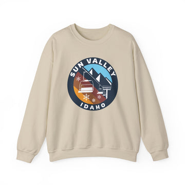 Sun Valley, Idaho Sweatshirt - Ski Lift Sun Valley Crewneck Sweatshirt - 0