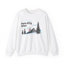 Park City, Utah Sweatshirt - Unisex Retro Ski Mountain Gondola Park City Sweatshirt-1