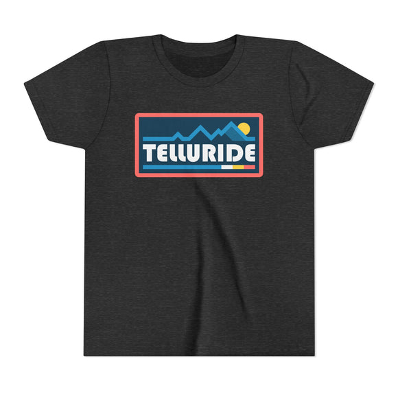 Telluride, Colorado Youth Graphic Tee - Kids Telluride T Shirt
