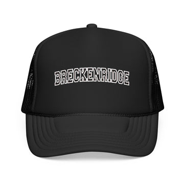 Breckenridge, Colorado Trucker Hat — Vintage College Foam Mesh Breckenridge Cap - 0