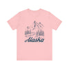 Alaska Graphic Tee - Mountain Illustration Alaska T Shirt