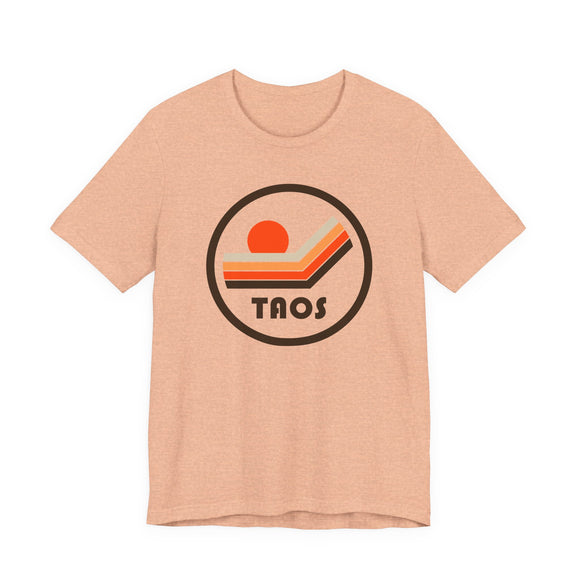 Taos, New Mexico T-Shirt - Sunset Mountain Graphic Tee