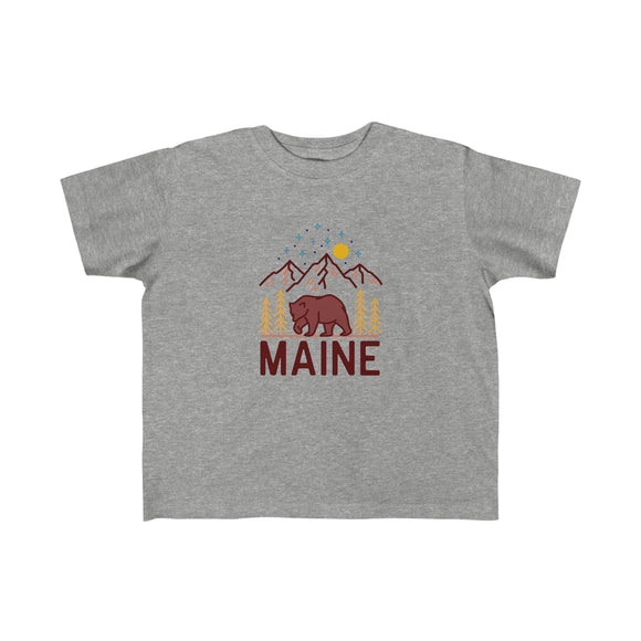 Maine Toddler T-Shirt - Unisex Toddler Maine Shirt