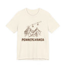 Pennsylvania Mountain T-Shirt — Vintage Gondola Ski Mountain Tee-1