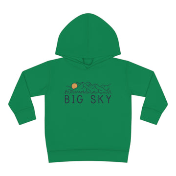 Buy kelly Big Sky, Montana Toddler Hoodie - Unisex Big Sky Toddler Sweatshirt