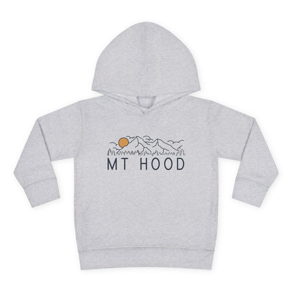 Mt Hood, Oregon Toddler Hoodie - Unisex Mt Hood Toddler Sweatshirt
