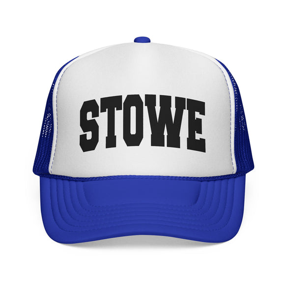 Stowe, Vermont Collegiate Style Trucker Hat