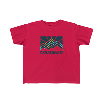 Buy red Colorado Toddler T-Shirt - Unisex Toddler Colorado Shirt