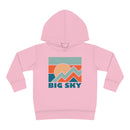 Big Sky, Montana Toddler Hoodie - Unisex Big Sky Toddler Sweatshirt-4