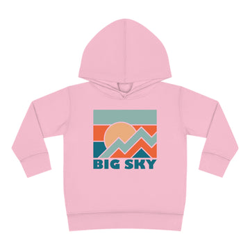 Buy pink Big Sky, Montana Toddler Hoodie - Unisex Big Sky Toddler Sweatshirt