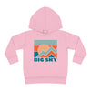 Big Sky, Montana Toddler Hoodie - Unisex Big Sky Toddler Sweatshirt