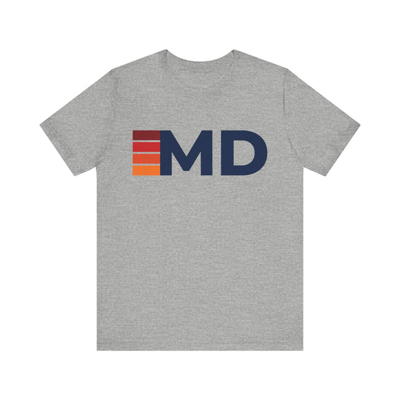 Maryland Retro Stripes T-Shirt | Maryland State Tee