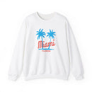 Miami, Florida Sweatshirt - Unisex Crewneck Miami Sweatshirt-1