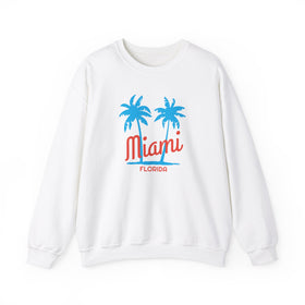 Miami, Florida Sweatshirt - Unisex Crewneck Miami Sweatshirt