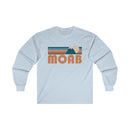 Moab, Utah Long Sleeve Shirt - Retro Unisex Moab Long Sleeve Tee-1