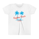 Daytona Beach, Florida Youth Shirt - Retro Palm Tree Daytona Beach Kid's T-Shirt-2