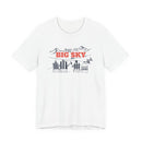 Big Sky, Montana Après-ski T-Shirt - Vintage Mountain Graphic Tee-2