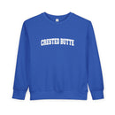 Crested Butte, Colorado Toddler Sweatshirt - Crested Butte Toddler Crewneck Sweatshirt-2