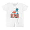 Maui, Hawaii Youth Shirt - Retro Palm Tree Maui Kid's T-Shirt