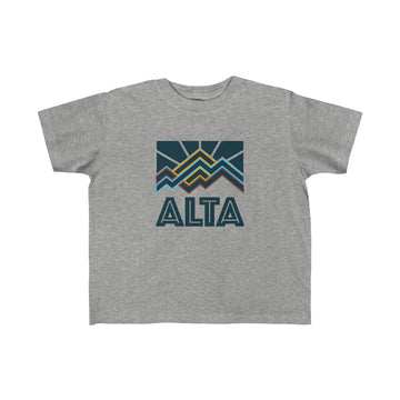 Alta, Utah Toddler T-Shirt - Toddler Alta Shirt - 0