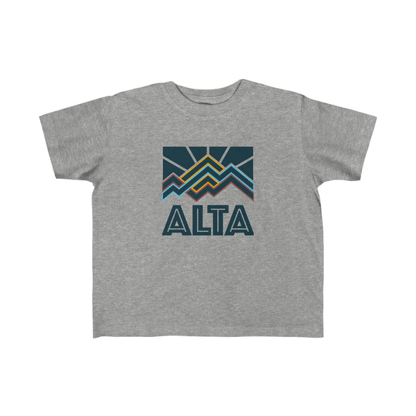 Alta, Utah Toddler T-Shirt - Toddler Alta Shirt